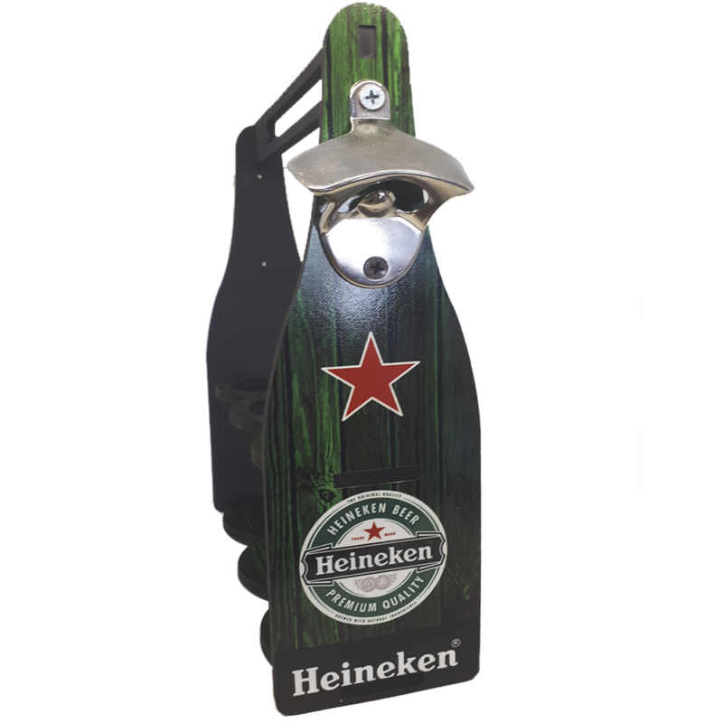 Abridor de Garrafa Caixa Long Neck Cerveja Em MDF - Imagem 4