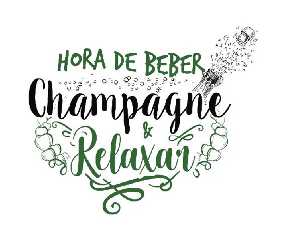Taça De Champanhe Frases Legais Hora De Beber Ruvulo - Imagem 4