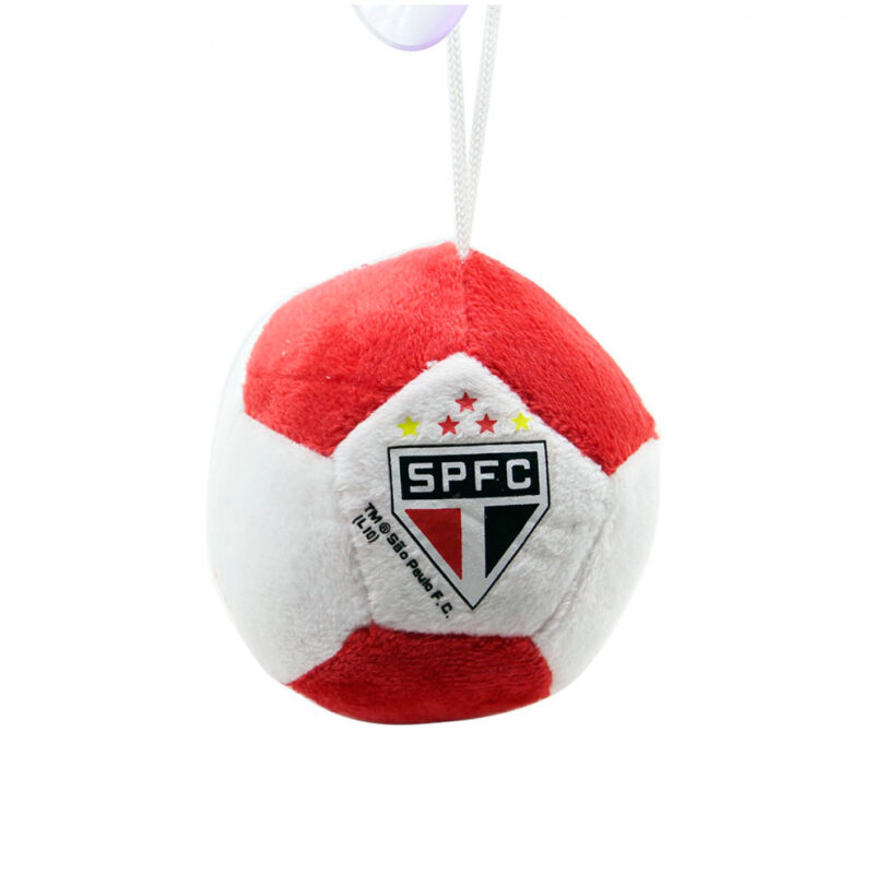 Chaveiro Bola Pelúcia Com Ventosa