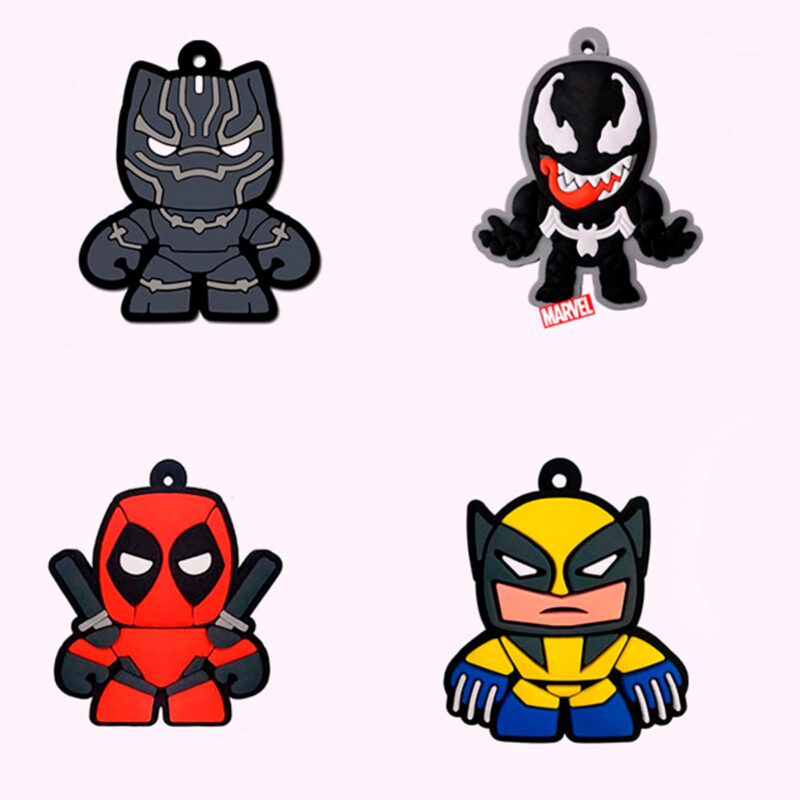 Chaveiro Personagem da Marvel Emborrachado - Imagem 3