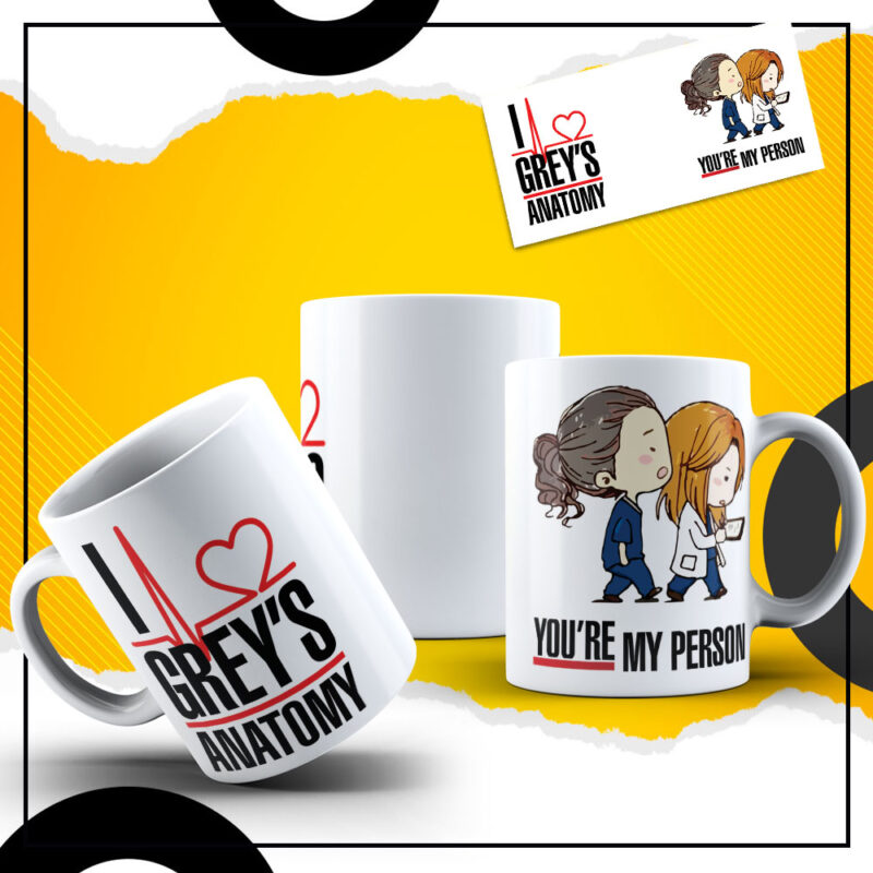 Caneca Cutie Grey's Anatomy - Imagem 4
