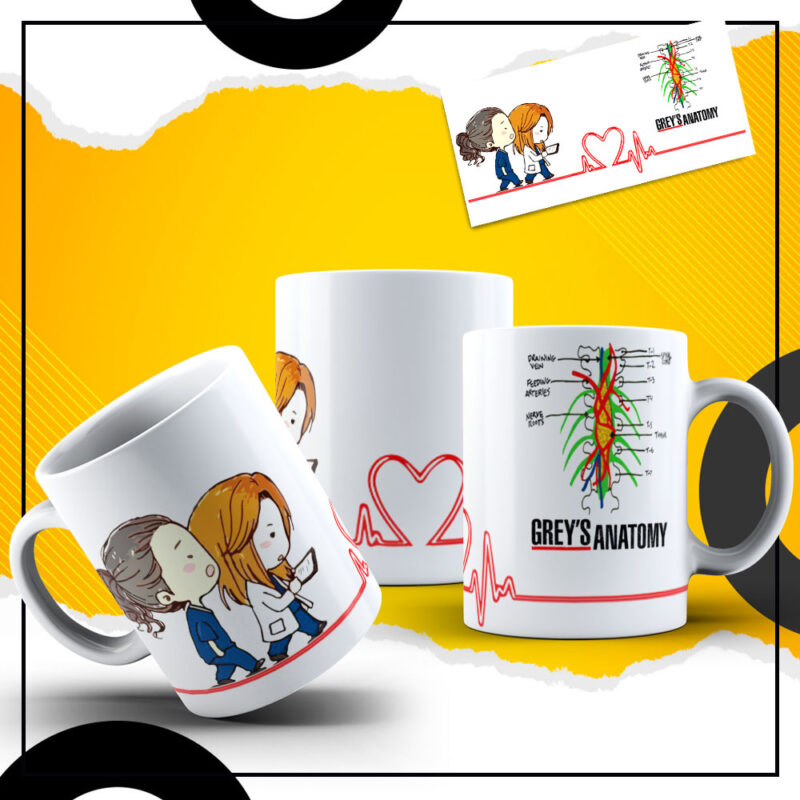 Caneca Cutie Grey's Anatomy