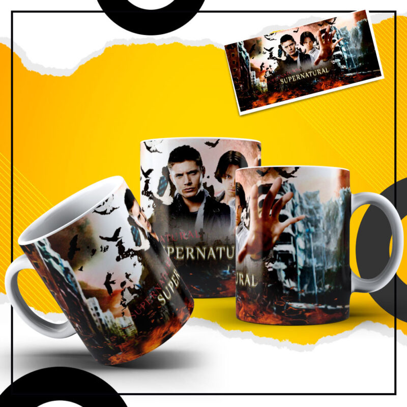 Caneca Winchester Sobrenatural