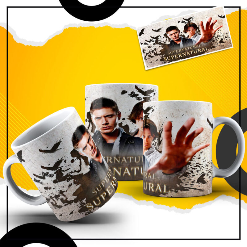 Caneca Winchester Sobrenatural - Imagem 3