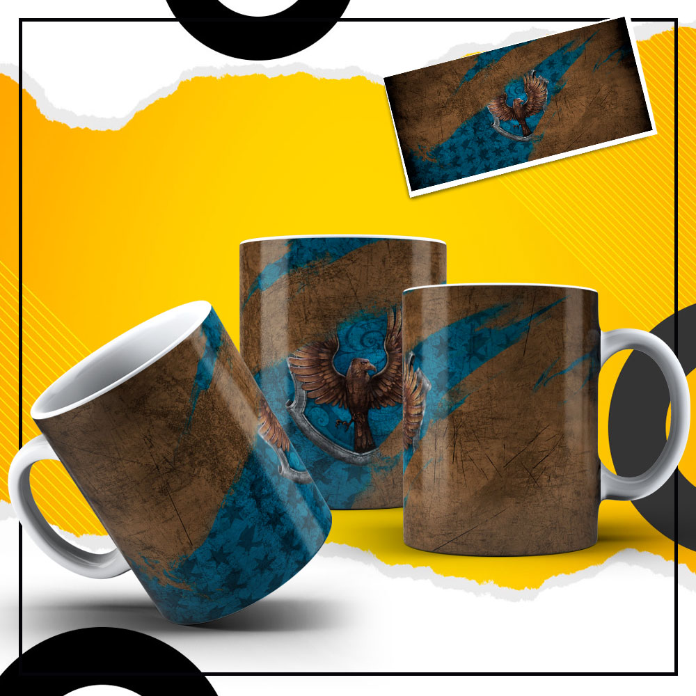 Caneca Filme - HP Casa Corvinal (Ravenclaw)