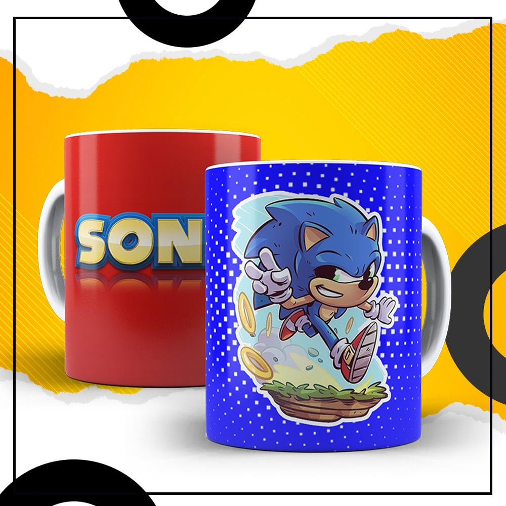Caneca Geek - Sonic