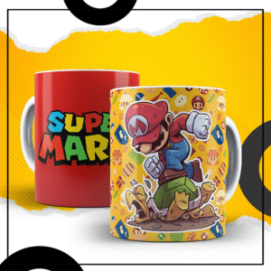Caneca Geek - Super Mario